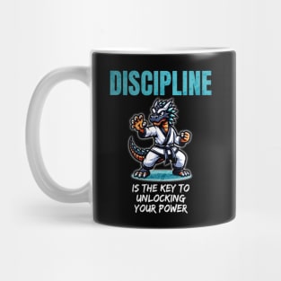 Dragon Sensei 🥋 "Discipline is the Key..." Mug